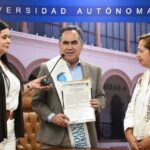 Nombran y otorgan al Rector Jesús Madueña y la doctora Sofía Angulo, el estado, honor y títulos de grado de Embajadores de Buena Voluntad y Mensajeros Estratégicos para la Paz.