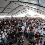 Con 30 mil asistentes, Sinaloa recibe a Claudia Sheinbaum con los brazos abiertos.