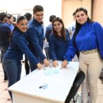 Para promover el autocuidado, la Unidad de Bienestar Universitario lleva a la Facultad de Ingeniería el taller “Círculo Azul: prevención de diabetes”