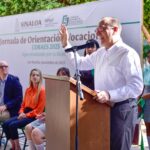Inaugura Alcalde Antonio Menéndez Jornada de Orientación Vocacional COBAES 2025.