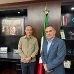 En busca de recurso extraordinario, el Rector Jesús Madueña mantiene reunión con el titular de la Dirección General de Educación Superior Universitaria e Intercultural.