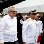 Gobernador Rocha Moya asistió al cambio de comandante de la Cuarta Región Naval