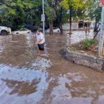 Bajan niveles de agua tras lluvias; Obras Públicas refuerza acciones de limpieza de rejillas.