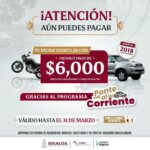 SE EXTIENDE EL PROGRAMA “PONTE AL CORRIENTE” HASTA EL 31 DE MARZO.