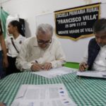 Inaugura Gobernador Rocha biblioteca en comunidad Monte Verde de Villa.