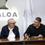 Gobernador Rocha y secretario Omar García Harfuch encabezan mesa de seguridad en Sinaloa.