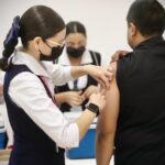 Aplican más de 9 mil 800 dosis en macrocentros de vacunación contra el sarampión en Culiacán y Mazatlán