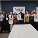 Compromiso con la salud: COEPRISS entrega distintivos a negocios que cumplen normas sanitarias.