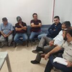 REUNIÓN DEL TITULAR DE TRANSPORTES CON DIRIGENTES GREMIALES Y ALIANZAS.