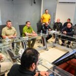 Funcionarios de seguridad del estado y municipios, reciben capacitación para coordinar operación de helicópteros , en Semana Santa.