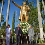 Conmemoran autoridades, ciudadanos y agrupaciones masónicas 220 aniversario del natalicio de Benito Juárez..
