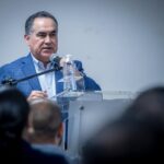 Encabeza el Rector Jesús Madueña consolidación del modelo educativo de la UAS mediante el Nuevo Marco Curricular Común; Uladimir Valdez, director general de Bachillerato de la SEP, realiza conferencia magistral.