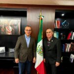 Sostiene el Rector Jesús Madueña reunión estratégica con Carlos Iván Moreno, titular de la DGESUI, para garantizar la estabilidad de la UAS analizando rutas de solución.