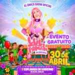 Con concierto gratuito de Luli Pampín, Gobierno de Sinaloa y DIF Estatal celebrarán a la niñez sinaloense.