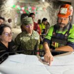 CONTINÚAN LABORES DE RESCATE EN LA MINA SANTA FE, SINALOA.