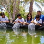 Impulsan formación acuícola con entrega de 3 mil alevines en el CETMAR 28 de Altata.