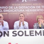 Con Traslado de Poderes Municipales y Sesión Solemne de Cabildo se conmemora el 89 aniversario de El Guayabo.