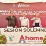 Con Traslado de Poderes y Sesión Solemne se conmemora el 164 Aniversario de la Gesta Heroica de la Batalla de Puebla en Higuera de Zaragoza.