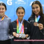 LAS HERMANAS LUNA CIERRAN CON BROCHE DE ORO LA NATACIÓN PARA SINALOA