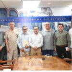 El Rector Jesús Madueña se reúne con Fundación UAS para analizar el proyecto «Universo Rosalino», que busca en un futuro transformar el Edificio Central.