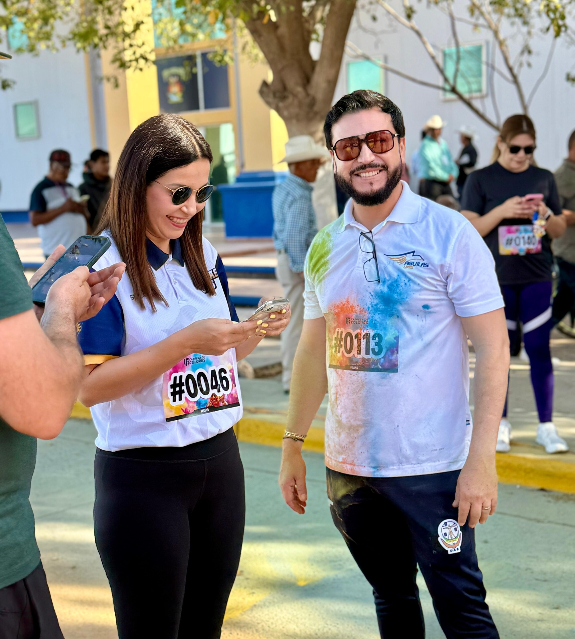 FEUAS de la Unidad Regional Norte celebra el Día del Estudiante con carrera de colores y sana convivencia.