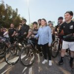 Gobernadora Yeraldine encabeza el banderazo de la rodada estatal por el Día Mundial de la Bicicleta.