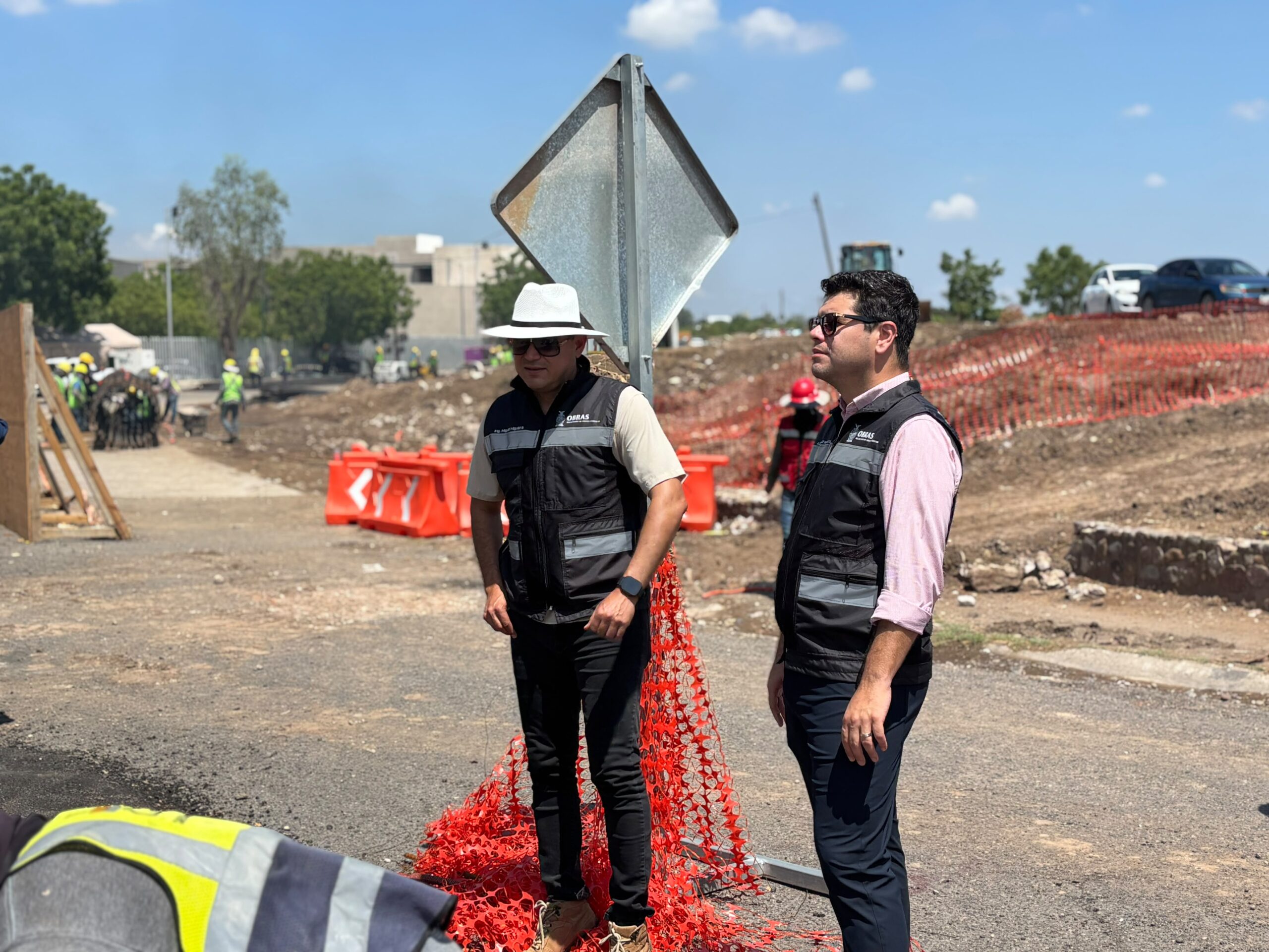 Realizó Obras Públicas recorrido de supervisión por las obras del boulevard Agricultores y Malecón Río Culiacán