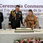 Asiste gobernadora Yeraldine al acto conmemorativo del séptimo aniversario de la Guardia Nacional