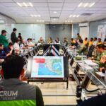 Grupo Interinstitucional fortalece coordinación ante fenómenos hidrometeorológicos con simulacro de afectación por un huracán categoría 5.