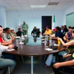 El Grupo Interinstitucional, cuerpos de auxilio y autoridades estatales y municipales coordinan acciones para eventos masivos en la ciudad de Culiacán