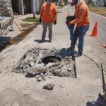 Hoy inicia Obras Públicas y COMUN, bacheo con carpeta asfáltica en el Bulevar Rosales.