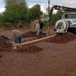 “JAPAMA atiende y rehabilita socavones en Los Mochis y zona rural de Ahome”: Emmanuel Higuera.