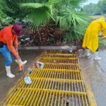 Ahome mantiene operativo preventivo por lluvias; brigadas limpian alcantarillas y bocas de tormenta