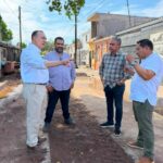 Supervisa Antonio Menéndez reposición de colector sanitario en la colonia Texas