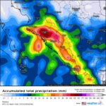 Prevé Protección Civil Sinaloa incremento de lluvias de fuertes a intensas durante el fin de semana.