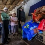 Recorre Gobernadora Yeraldine Bonilla localidades afectadas por lluvias en Mocorito.
