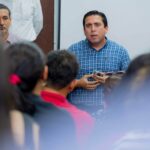Se prepara la UAS con certidumbre laboral y mejoras en infraestructura; encabezan autoridades reunión de asignación de cargas académicas en la Preparatoria Dr. Salvador Allende.