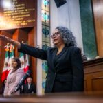 Congreso del Estado designa a Graciela Domínguez Nava como gobernadora interina de Sinaloa.