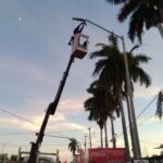 “Buenos resultados del programa de alumbrado público con recursos propios del Ayuntamiento; se han colocado 1800 hasta el mes de agosto”: Antonio Menéndez.